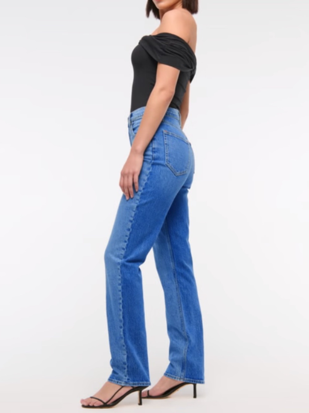 Abercrombie and Fitch the 90's straight ultra high rise jeans